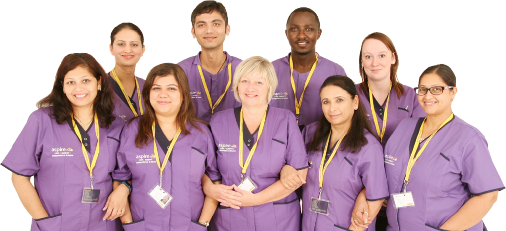 Apply Aspire UK home care worker jobs in Leicester