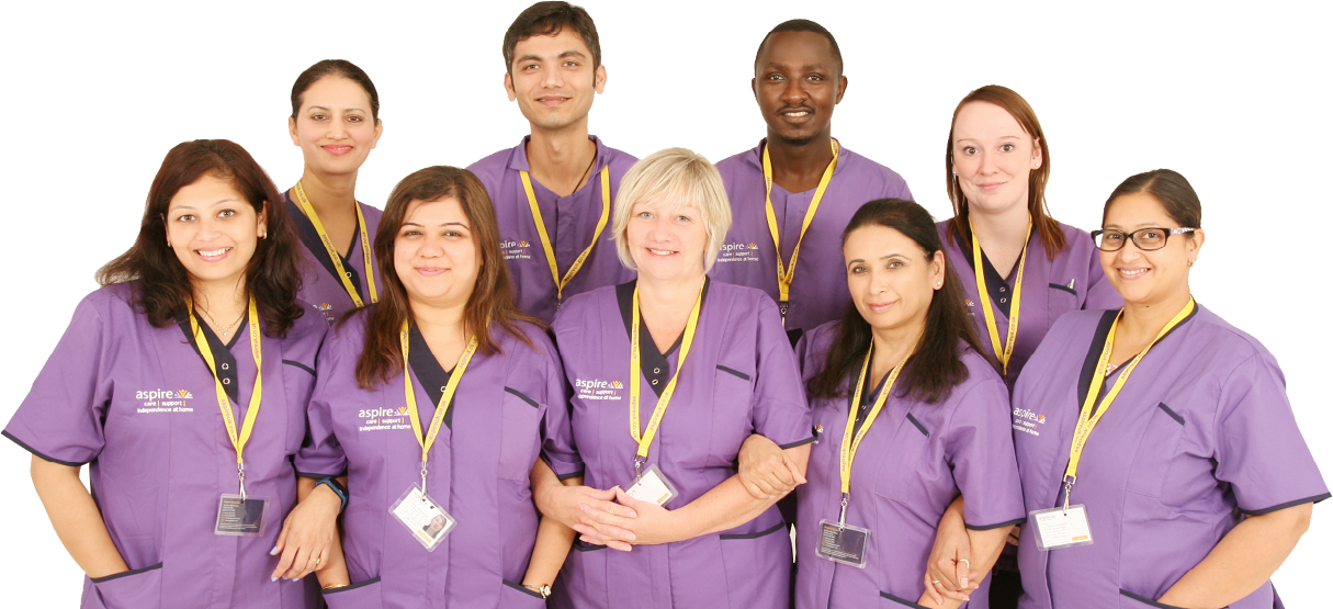 Apply Aspire UK home care worker jobs in Leicester