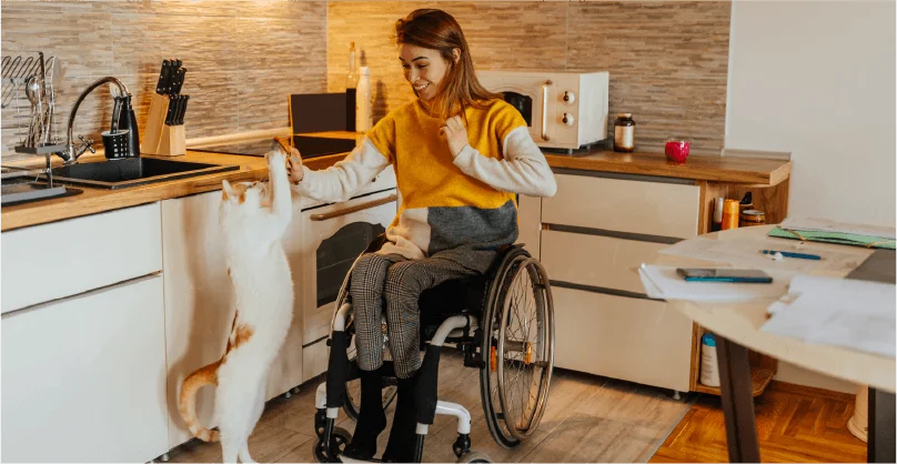 physical disability care at home